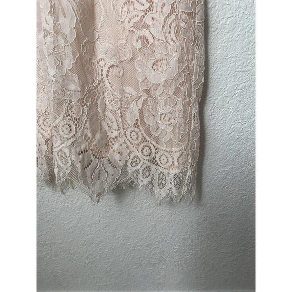 KAOS Pink Lace Dress Small Ethereal Coquette Made In Italy Cottagecore Girly - Picture 6 of 11
